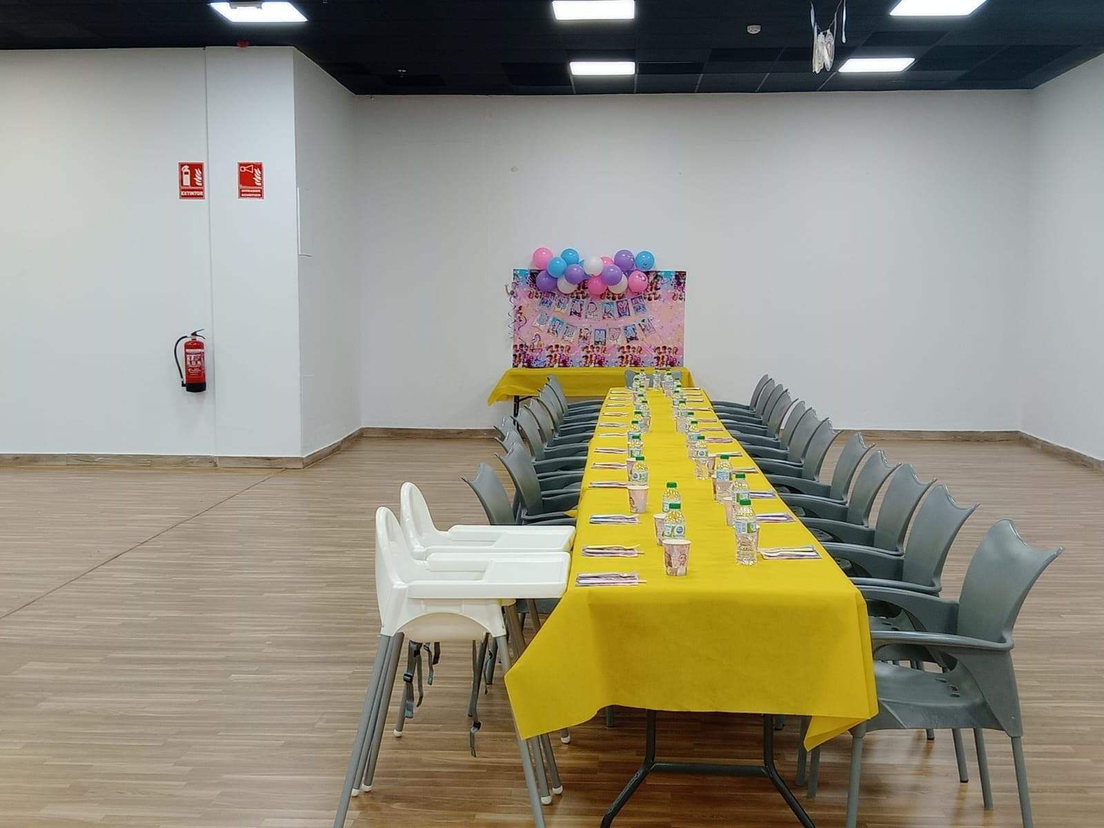 Mesa de cumpleaños infantil en Camden Events